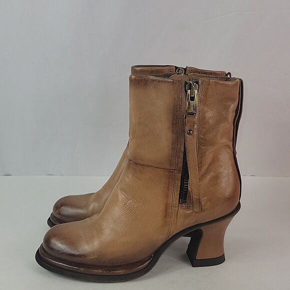 A.S 98 Nelle Stylish Italian Leather Women's Ankle Boots - Picture 8 of 16